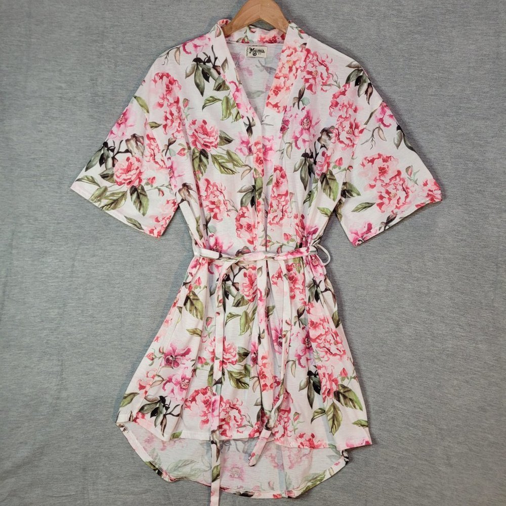 Show Me Your Mumu Robe Womens Floral Brie Robe Garden of Blooms OS (S-M-L) - Picture 1 of 15
